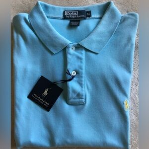 Polo by Ralph Lauren Azure Blue Polo Shirt